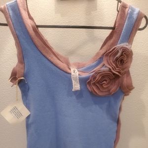 Mothballs Handmade Sweater w/Flowers 🌸